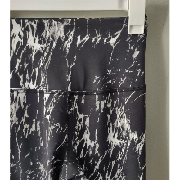 Beyond Yoga Olympus Midi Black White Marble Leggings Womens XS Activewear Lounge - Picture 5 of 6